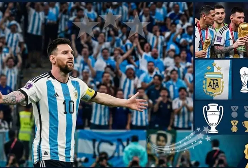 La historia de Argentina antes.y después de Messi La historia de Argentina antes.y después de Messi