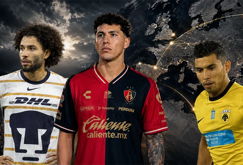Orbelín Pineda, Jorge Sánchez y Chino Huerta regresaron a la Liga MX tras el Mundial 2026. Orbelín Pineda, Jorge Sánchez y Chino Huerta regresaron a la Liga MX tras el Mundial 2026.