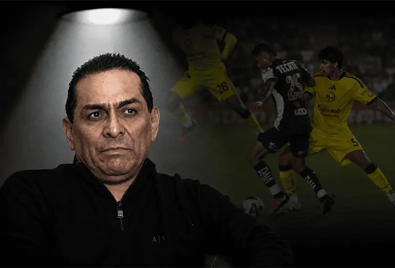 Felipe Ramos Rizo fue señalado por el arbitraje de Mario Escobar tras el polémico penal que perjudicó al América. Felipe Ramos Rizo fue señalado por el arbitraje de Mario Escobar tras el polémico penal que perjudicó al América.