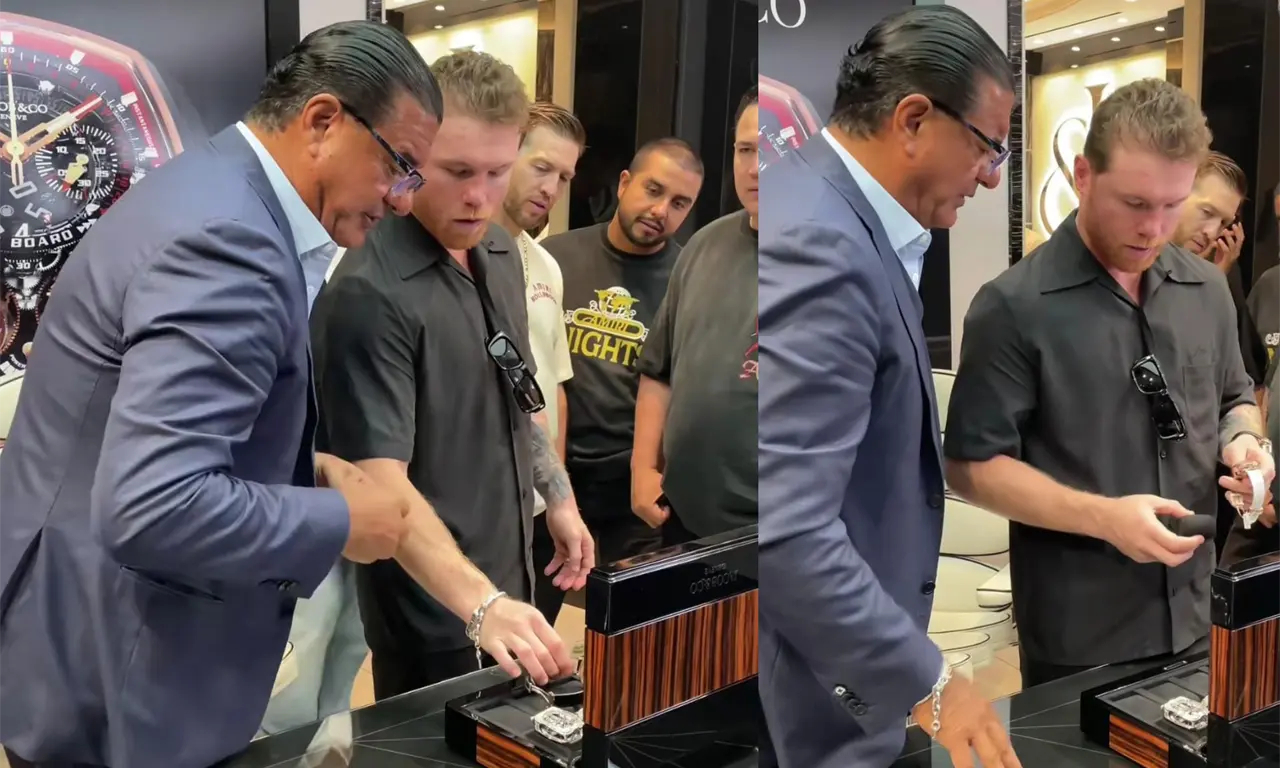  Canelo Álvarez sorprendió al mostrar los precios de los lujosos relojes que compra. 
