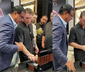 &iexcl;Una fortuna en la mu&ntilde;eca! Los relojes que compra Canelo &Aacute;lvarez y presume