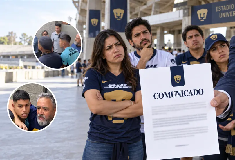 La decepcionante respuesta de Pumas tras violencia del Cl&aacute;sico Capitalino