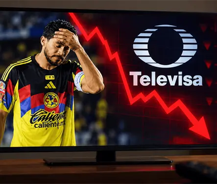 &iexcl;Televisa en ca&iacute;da libre! Sus acciones pierden cerca de 12% en una jornada negra