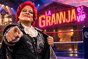 VIDEO| &iexcl;Se arm&oacute;! Pimpinela ense&ntilde;a lucha libre en La Granja VIP