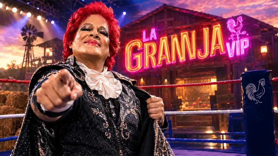 VIDEO| &iexcl;Se arm&oacute;! Pimpinela ense&ntilde;a lucha libre en La Granja VIP