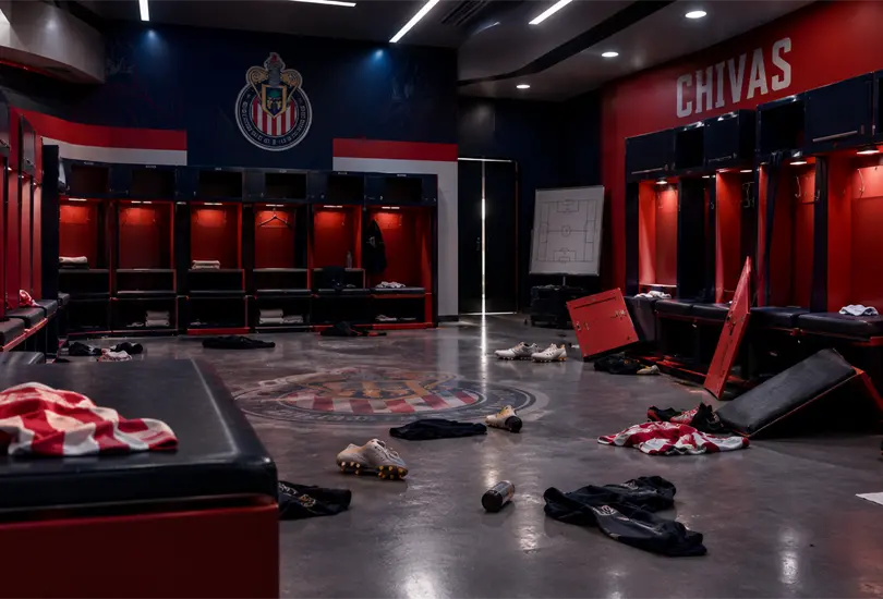 Brian Guti&eacute;rrez protagoniz&oacute; un curioso momento con Samir Inda durante el calentamiento de Chivas.