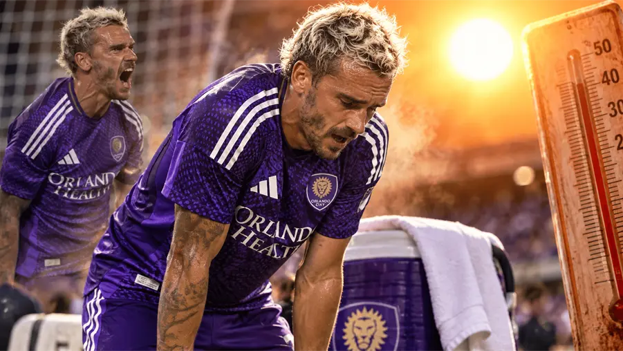 &iquest;No soport&oacute; el calor? Las preocupantes im&aacute;genes de Griezmann en la MLS