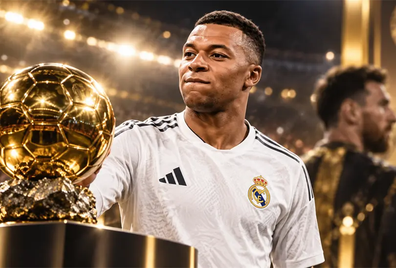 El favorito de Mbapp&eacute; para el bal&oacute;n de oro