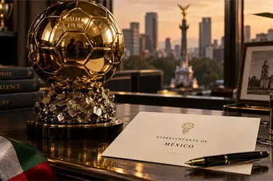 El &uacute;nico mexicano que puede votar para el Bal&oacute;n de Oro