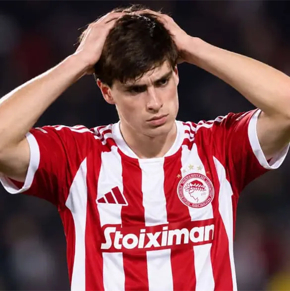 La terrible noticia que se llevó hoy Hormiga González en el Olympiacos La terrible noticia que se llevó hoy Hormiga González en el Olympiacos