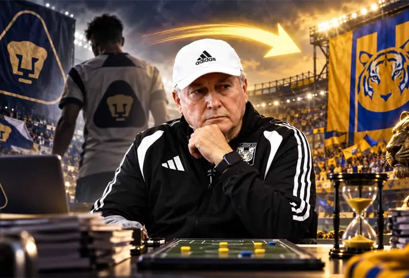 Tigres busca fichaje de última hora en Pumas Tigres busca fichaje de última hora en Pumas