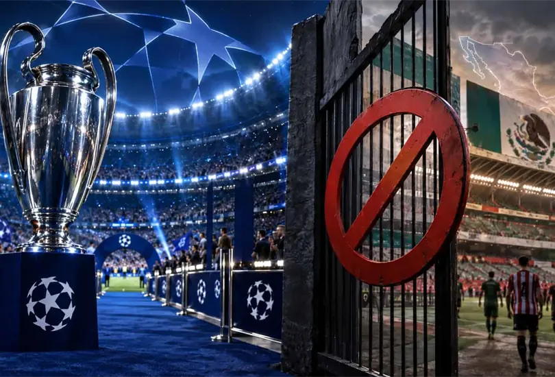 EL club que juega Champions y no podr&iacute;a jugar en la Liga MX