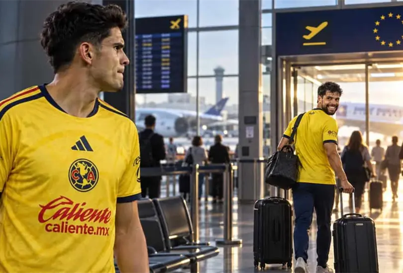 Néstor Araujo va de regreso al futbol europeo Néstor Araujo va de regreso al futbol europeo