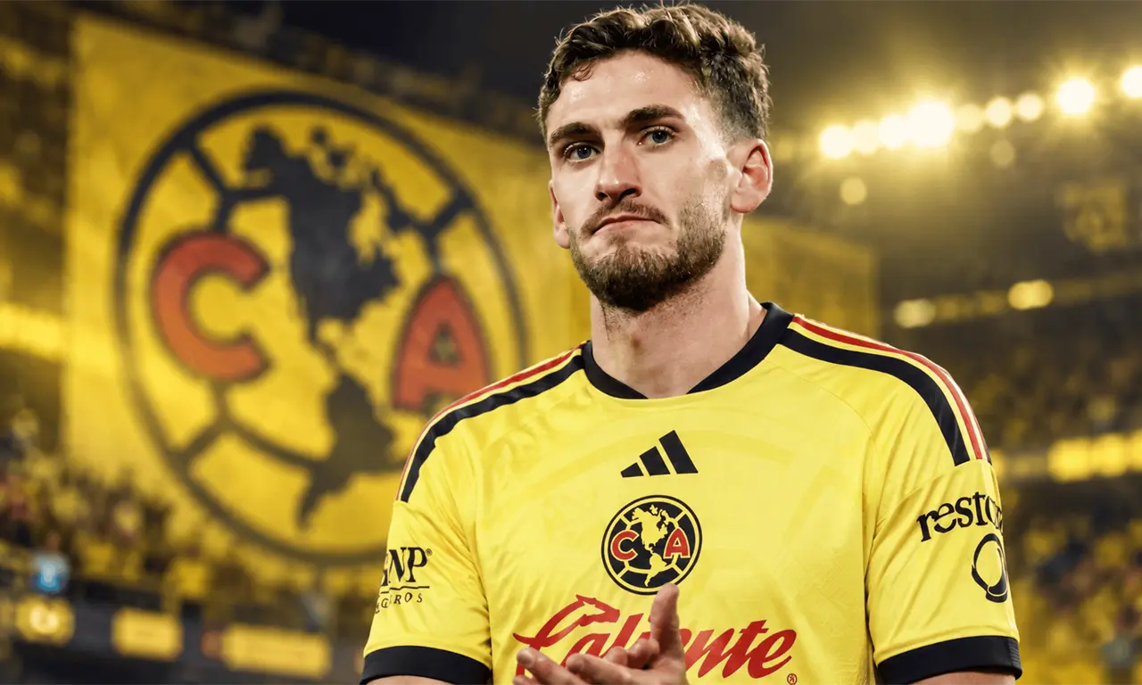  Santiago Bueno llega al América tras una larga racha sin actividad entre el Mundial y el Wolverhampton. 