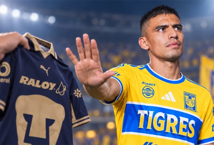 Memote Mart&iacute;nez ya viste los colores de Tigres