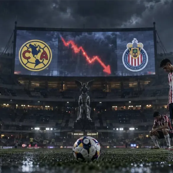 &iquest;Y la afici&oacute;n? El r&eacute;cord negativo hist&oacute;rico del cl&aacute;sico Am&eacute;rica vs Chivas
