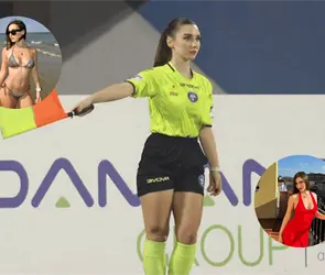 ¡Qué belleza! Giuliana Vigile, la árbitra italiana que roba miradas ¡Qué belleza! Giuliana Vigile, la árbitra italiana que roba miradas