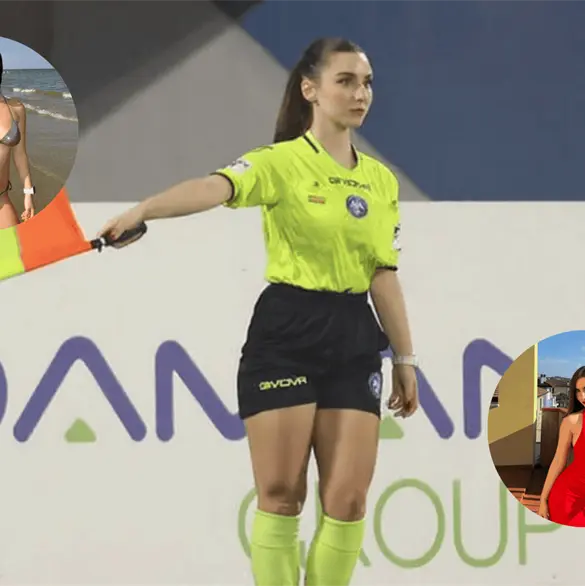 ¡Qué belleza! Giuliana Vigile, la árbitra italiana que roba miradas ¡Qué belleza! Giuliana Vigile, la árbitra italiana que roba miradas
