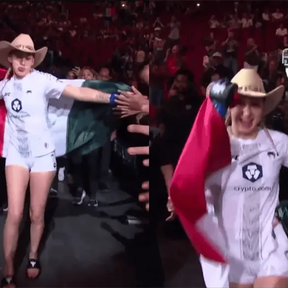 VIDEO| ¿Payaso de Rodeo en UFC? Así entró Regina Tarín VIDEO| ¿Payaso de Rodeo en UFC? Así entró Regina Tarín