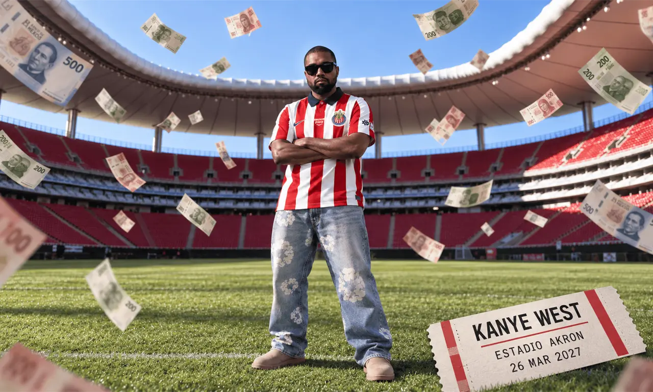  Abonados de Chivas explotan contra los precios del concierto de Kanye West 