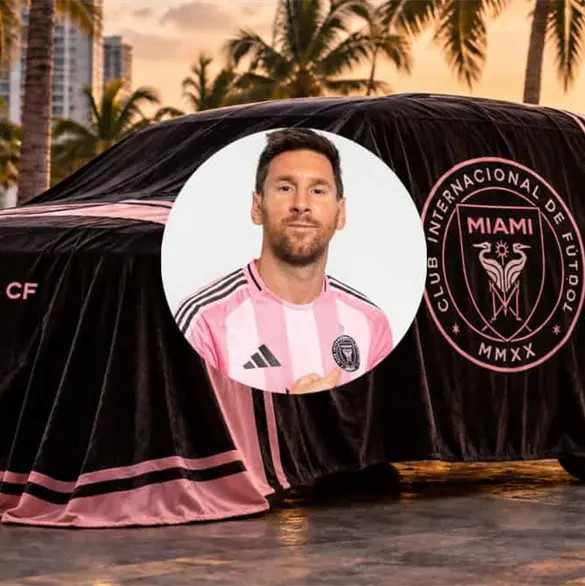 Mientras Cruz Azul llegó en autobús, así es la lujosa camioneta de Messi