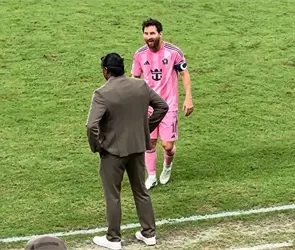 Le preguntaron a Huiqui por su cruce con Messi y esto respondi&oacute;