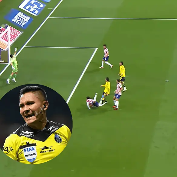 ¿Robo a América? Señalan posible fuera de juego en gol de Chivas ¿Robo a América? Señalan posible fuera de juego en gol de Chivas