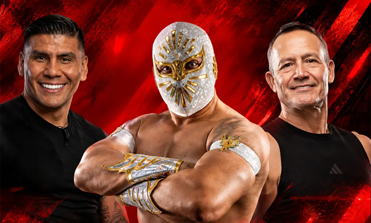  Matador, Salcido, Místico, Gallo Estrada y Lazy Boy llegaron juntos al reality de Netflix. 