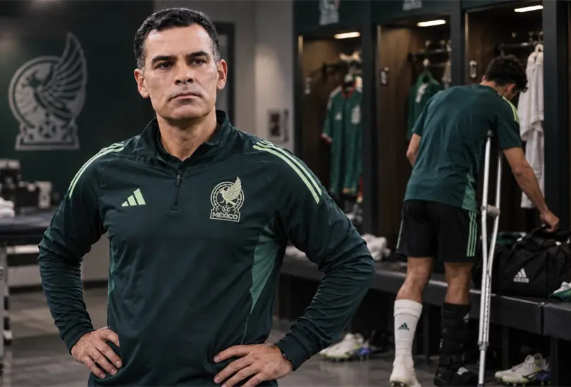 Primera baja por lesión en la era Rafa Márquez Primera baja por lesión en la era Rafa Márquez