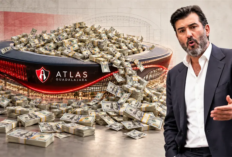 ¡Más caro que el Akron y el BBVA! Esto costaría el nuevo estadio del Atlas ¡Más caro que el Akron y el BBVA! Esto costaría el nuevo estadio del Atlas