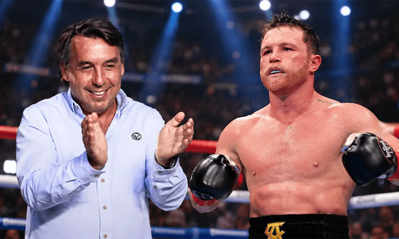  Canelo Álvarez puso al Estadio Azteca en la mira y una conversación con Emilio Azcárraga aumenta las expectativas sobre su futuro. 