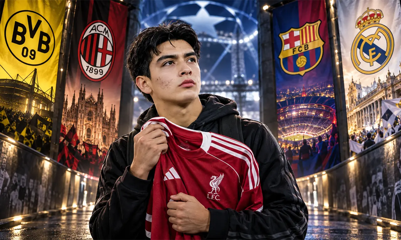  Equipo grande busca alejar a Morita del Liverpool 