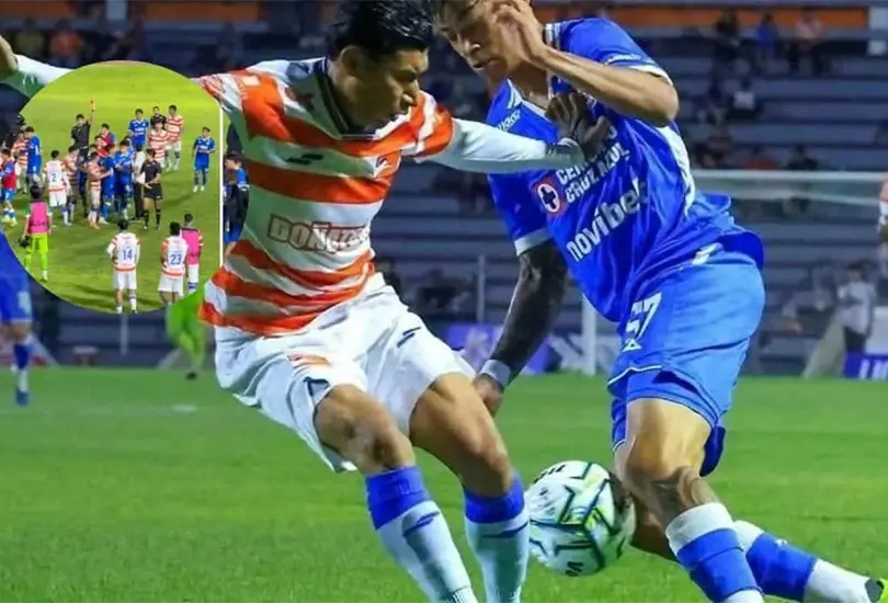Tremenda bronca se arm&oacute; entre Cruz Azul Hidalgo y el Correcaminos