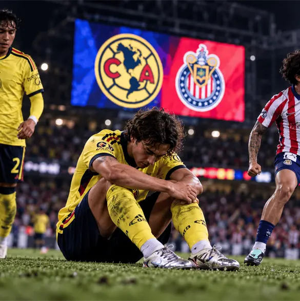 No solo fue la derrota, lo peor que le pas&oacute; al Am&eacute;rica vs Chivas