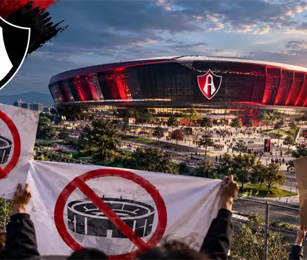 &iexcl;Ni lo presentan y ya hay pleito! Vecinos rechazan estadio del Atlas