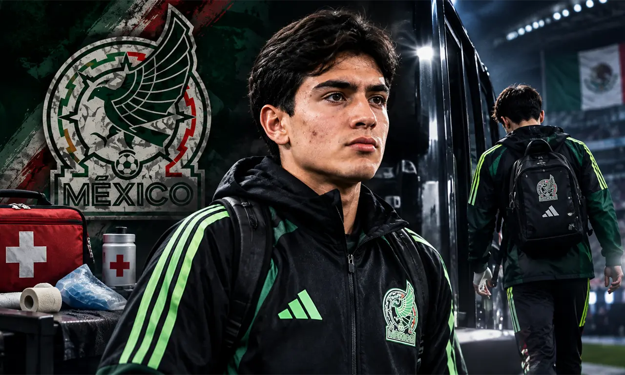  Gilberto Mora quedó fuera de la concentración del Tri y se perderá el partido ante Chile. 