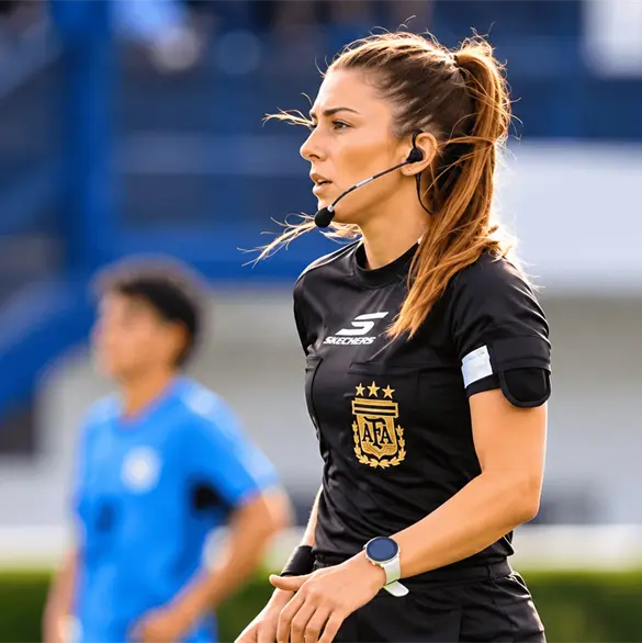Argentina ya tiene a su Katia Itzel: la árbitra que acaba de hacer historia