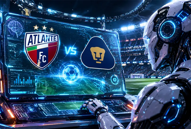 Atlante y Pumas se enfrentan en la Jornada 12 del Apertura 2026 con un pronóstico de inteligencia artificial sobre la mesa. Atlante y Pumas se enfrentan en la Jornada 12 del Apertura 2026 con un pronóstico de inteligencia artificial sobre la mesa.