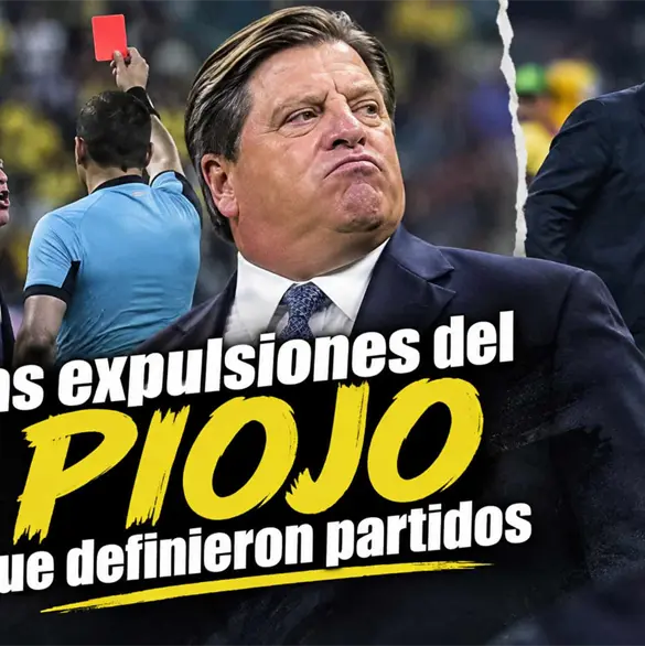 Las expulsiones del Piojo que definieron partidos