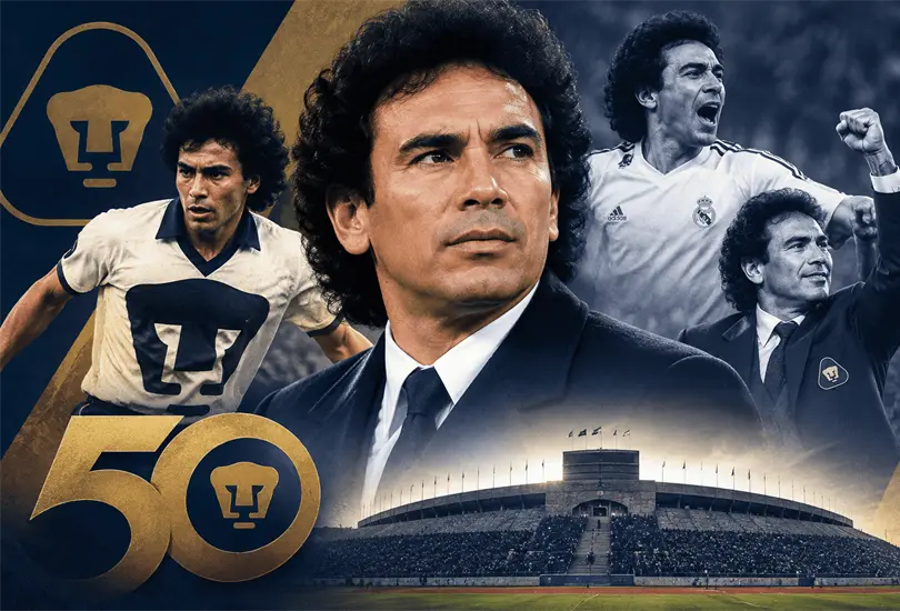 Se cumplen 50 años del debut de Hugo Sánchez.