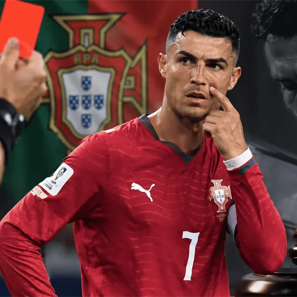 ¿Merecido o fueron blandos? El castigo oficial a CR7 con Portugal