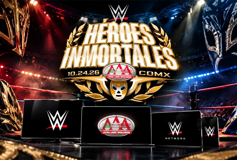 El Grande Americano y Dominik Mysterio protagonizan uno de los combates principales de Héroes Inmortales Noche 1.